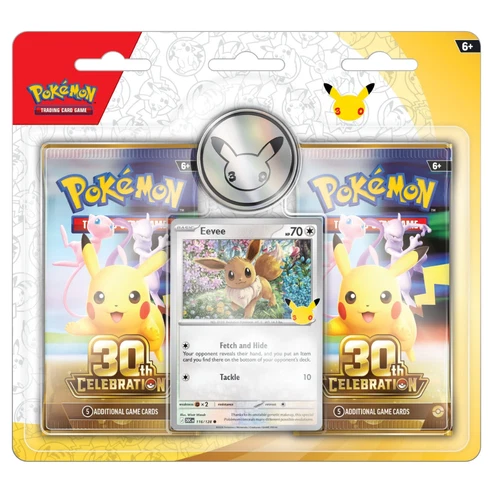 Pokémon Mega: 30th Celebration 2-Pack Blister (Eevee) (ENG)
