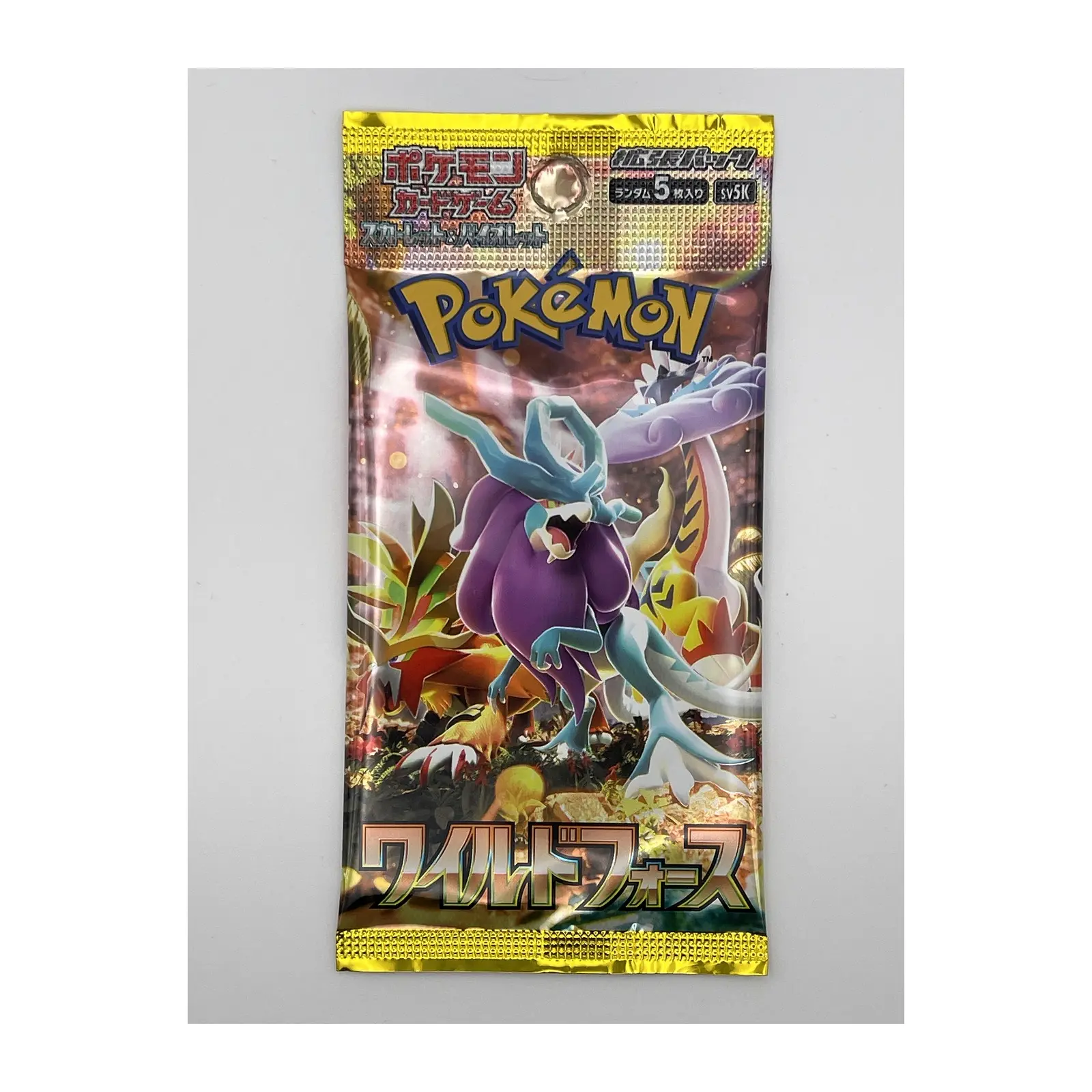 Scarlet & Violet: Wild Force Booster Pack (5 kort) (JP)